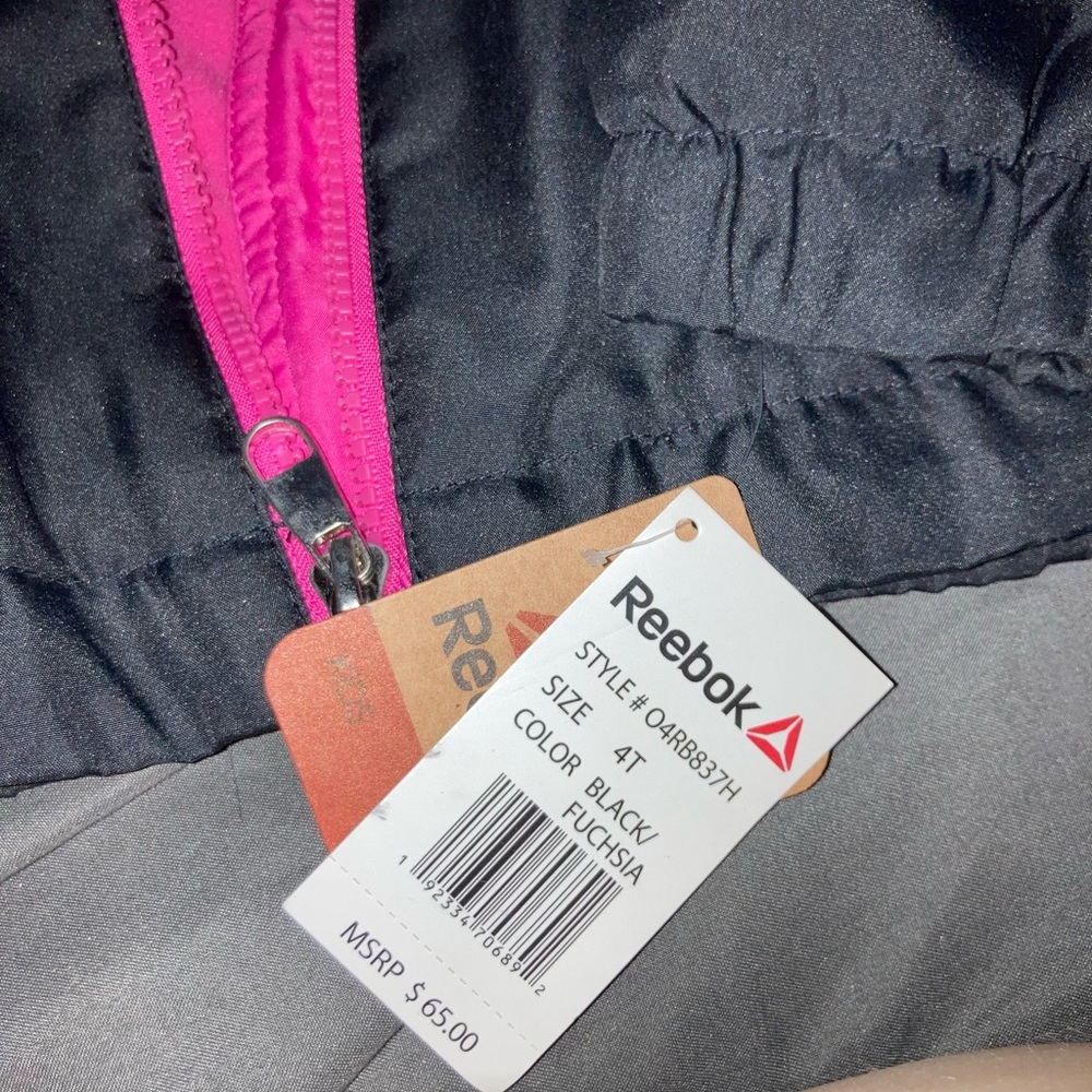 NWT Reebok windbreaker - Picture 3 of 3